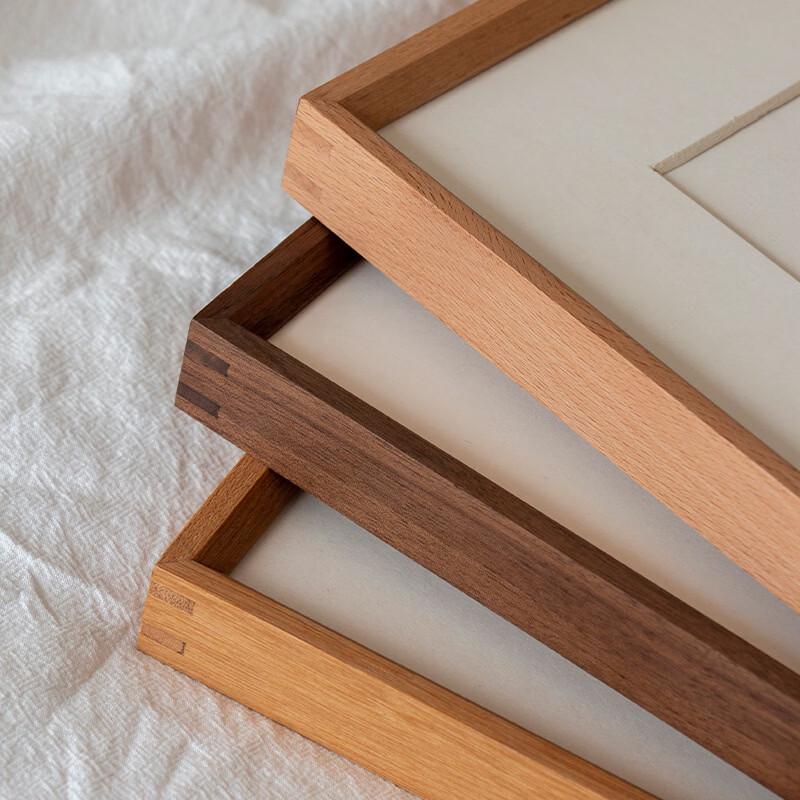 Hàndùn New Chinese Style Wall-Mounted Solid Wood Picture Frame