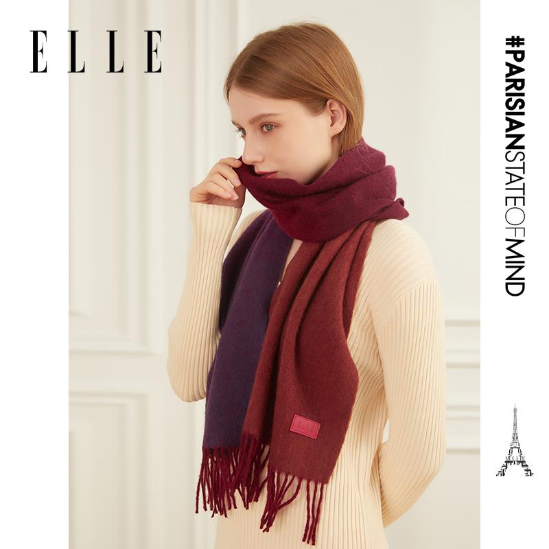ELLE 100% Pure Wool Scarf