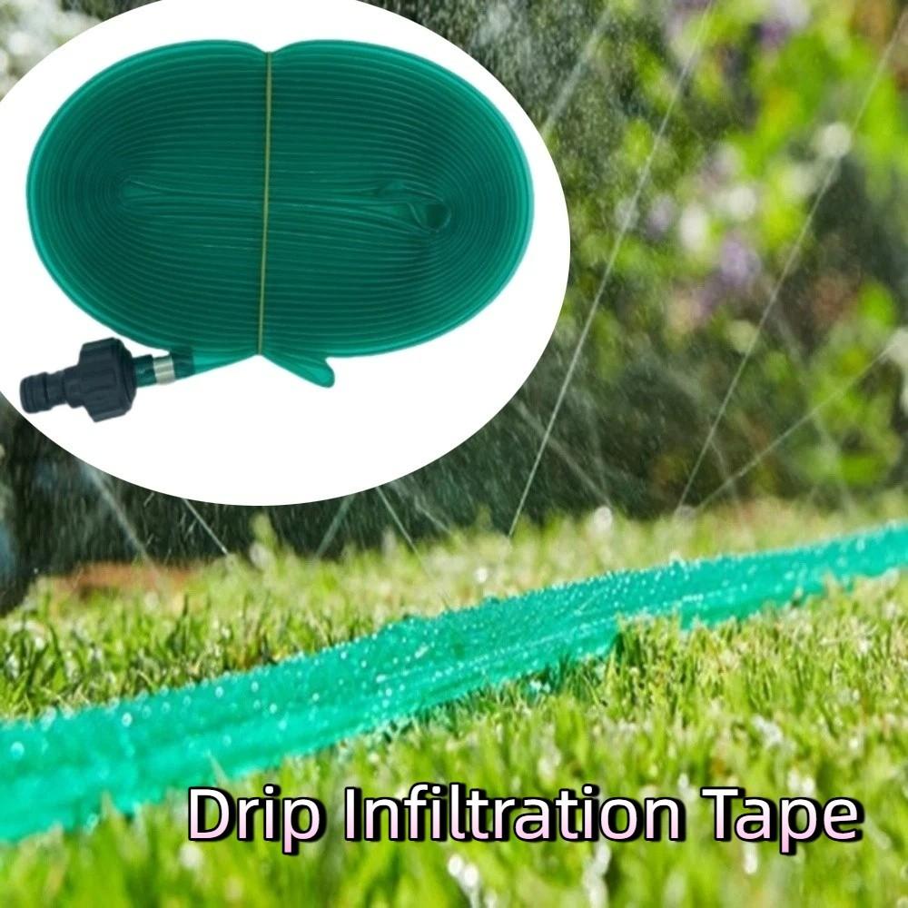 Porous Design Garden Irrigation Hose Flexible PVC Lawn Soak Hose Spray Hose  Cooling Application