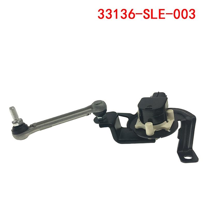 33136-SLE-003 Headlight Height Adjustment Front Sensor Body Height Sensor Automotive For Honda Odyssey 2009-2014 Parts BlackSilver