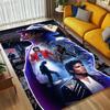 Michael Jackson Wohnzimmer rutschfester Bereichsteppich Weicher Teppich für Schlafzimmer Spielzimmer Kinderzimmer Sofa Büro Heimdekoration Fußmatte