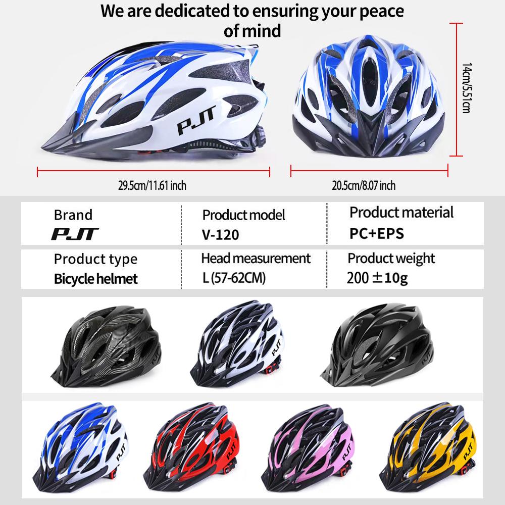 Pmt Cycling Helmet Comfort Lining Lightweight Hollow Riding Safety Cap Head Protection Bicycle Mtb Helmets Sun Visor Bike Helmet
