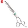 HUASIS HU26-7565V Stainless Steel Thinning Shears Dogs Grooming 7.5'' Professional Blending Scissors Eco-Friendly Handmade