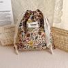 Borsa per scarpe da viaggio da donna alla moda Borsa per cosmetici portatile con coulisse Borsa per vestiti di qualità Custodia per trucco