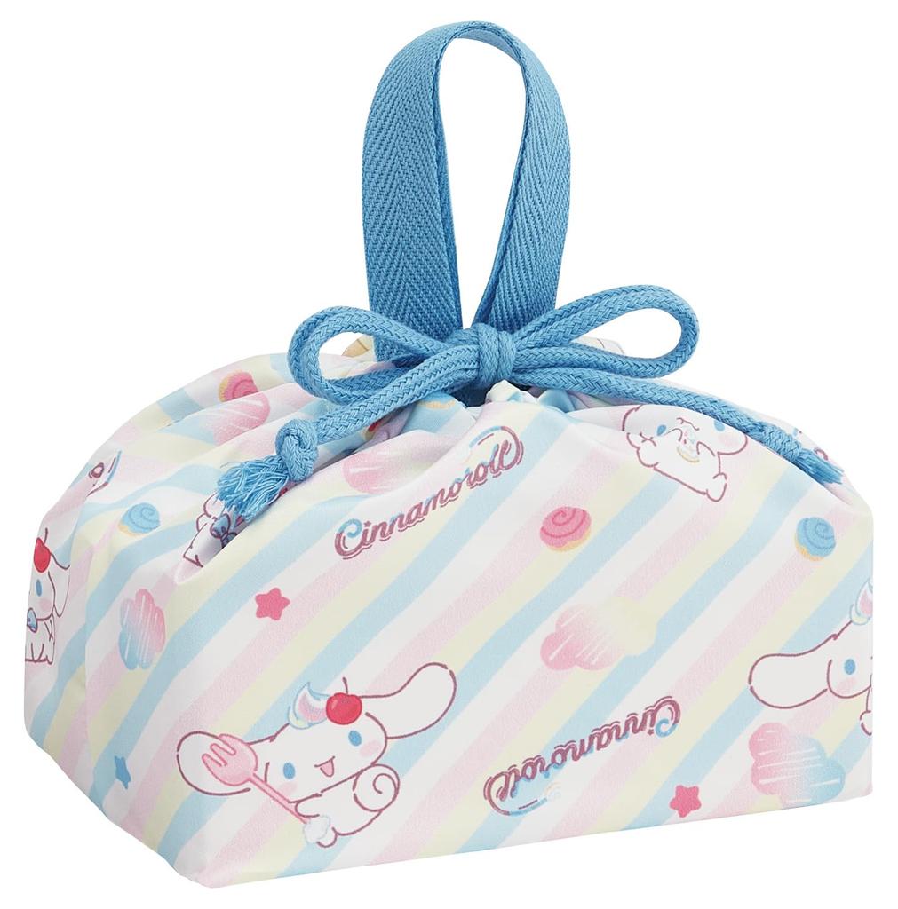 Skater Lunch Drawstring Made in Sanrio Cinnamoroll Fancy Snacks Children's Bag, Japan, & Weets, Girls' KB7SN-A