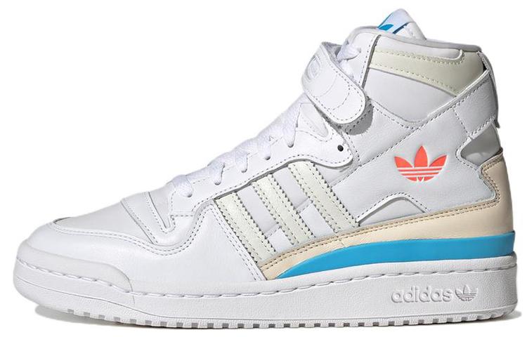 Adidas Forum 84 High Белый Кремовый Синий Женские GY8164 36⅔
