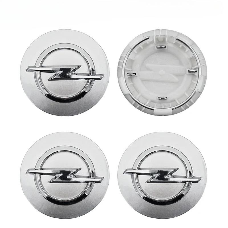 

4pc 53/58/64mm Car wheel hub cover, wheel center hub cover badge For Opel Astra H G J Insignia Mokka Zafira Corsa Vectra C D
