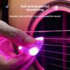 4.1*4.1cm Glowing Acoustic Guitar Picks Plectrum Ukulele Picks  Electric Guitar Part Accessory