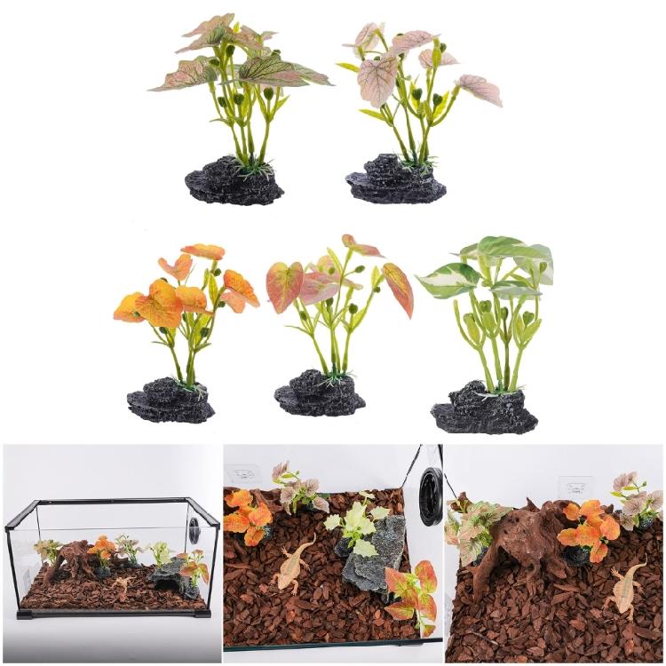 Fish Tanks Plant Artificial Plant Crafts Simulation Landscape Plant Landscaping Decorative Plant