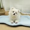 Summer Cloud Shape Cooling Pet Mat Bubble Textured Breathable Soft Washable Cushion Indoor Kennel Sofa Bed For Cat Dogs Puppie