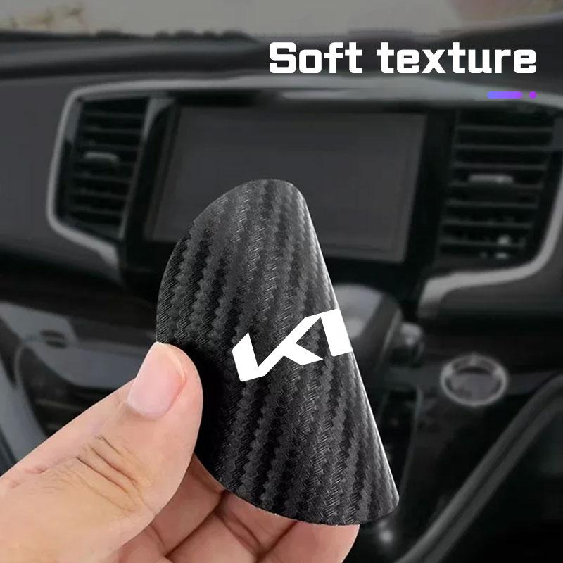 2Pcs Car Coaster Water Cup Mat Non-Slip Pad Accessory For KIA GT line RIO K2 K3 K4 K5 Sportege Picanto Optima Soul Ceed Sorento kxnhz00