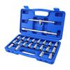 23PCS Drain Plug Socket Set 3 8 Inch Drive Oil Drain Plug Key for Oil Sump Gearbox Differential
