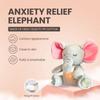 4 Modos Bebê Respiração Calmante Elefante Boneca de Pelúcia Brinquedo Companheiro para Dormir Boneca com Música e Luz Brinquedo de Pelúcia Sensorial Presente para Crianças