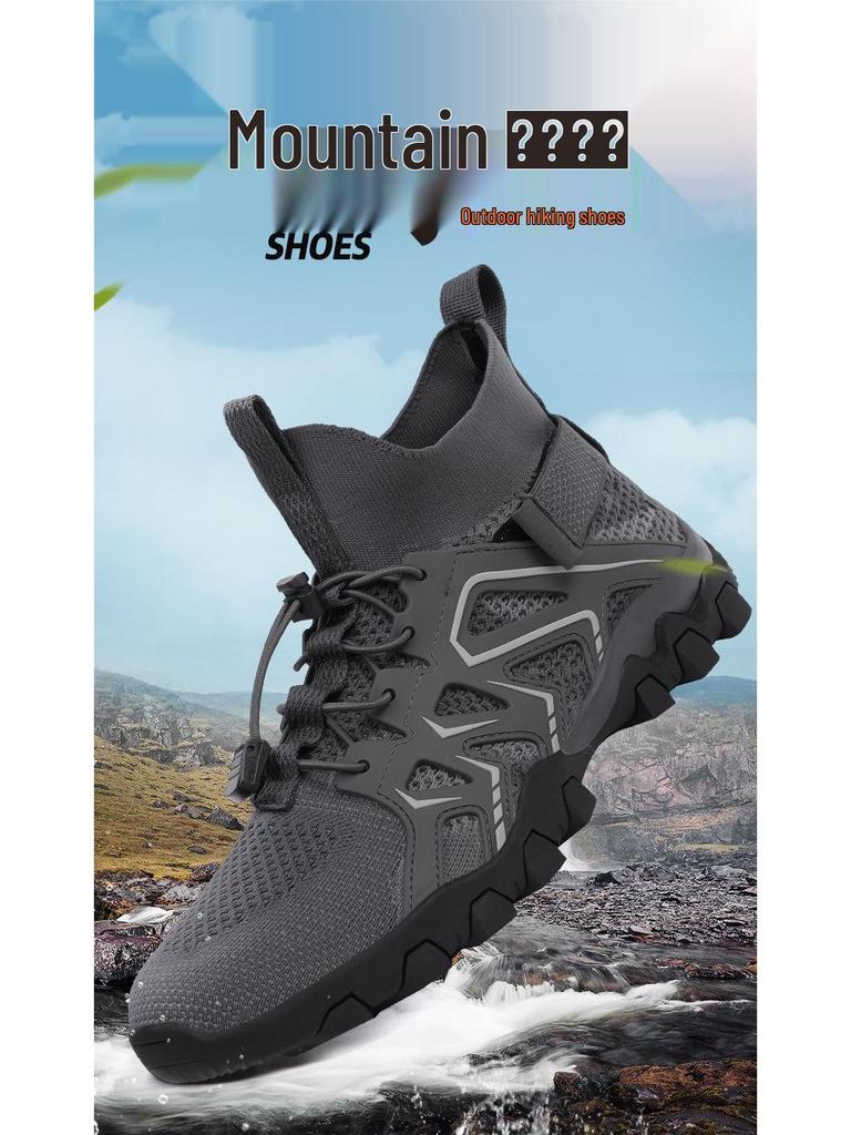 Unisex Outdoor Wandern & Canyoning Rutschfeste Schnelltrocknende Schuhe