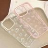 Ins-style Transparent Line Cat iPhone 16 Case Suitable for Apple 15, 17 Pro Max, Cartoon 13, Soft 11