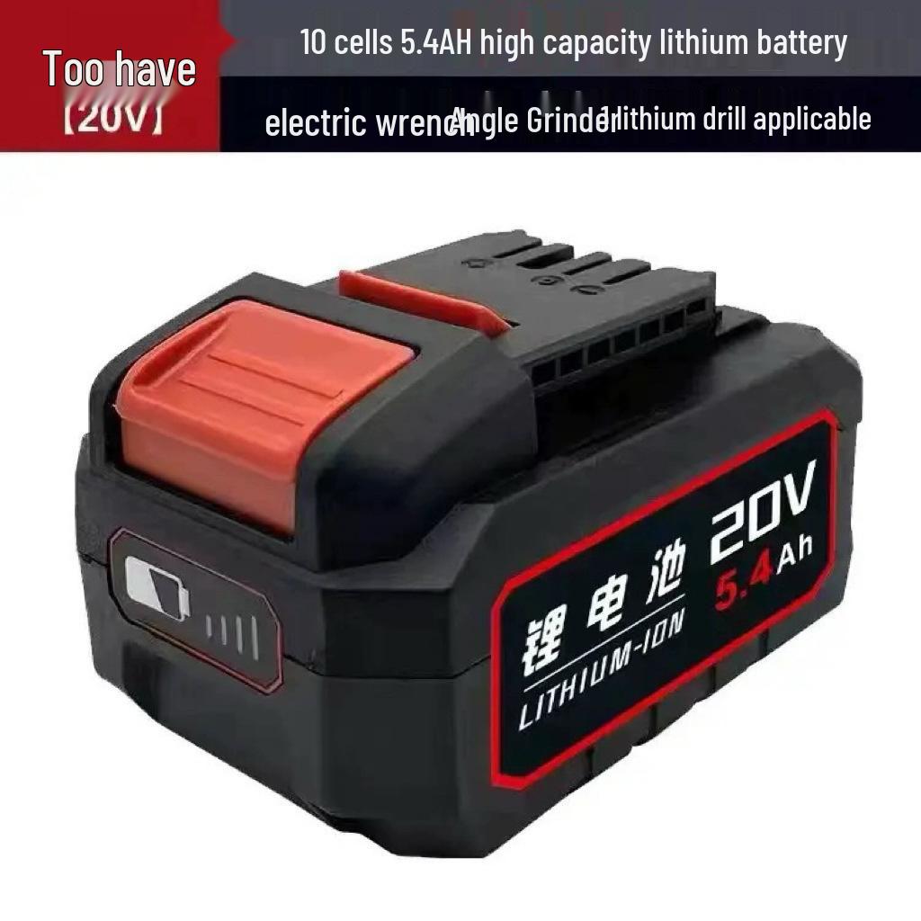 Compatible with Dayou 20V5733 Lithium Battery: Wrench, 5401 Hammer Drill, Angle Grinder, 10-cell & 15-cell Large Capacity, Non-original.