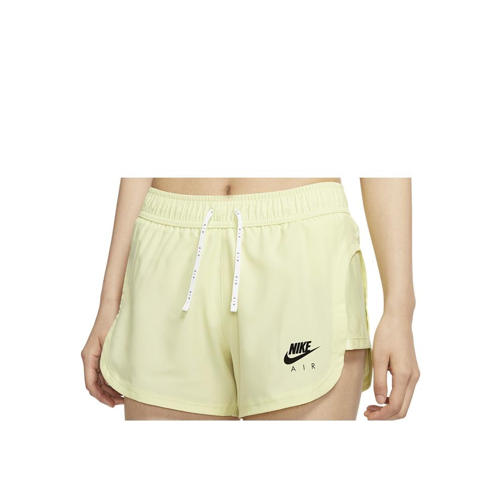 Nike Air Casual Sports Running Shorts Women Shorts Vibrant-Green Yellow CU3088-724