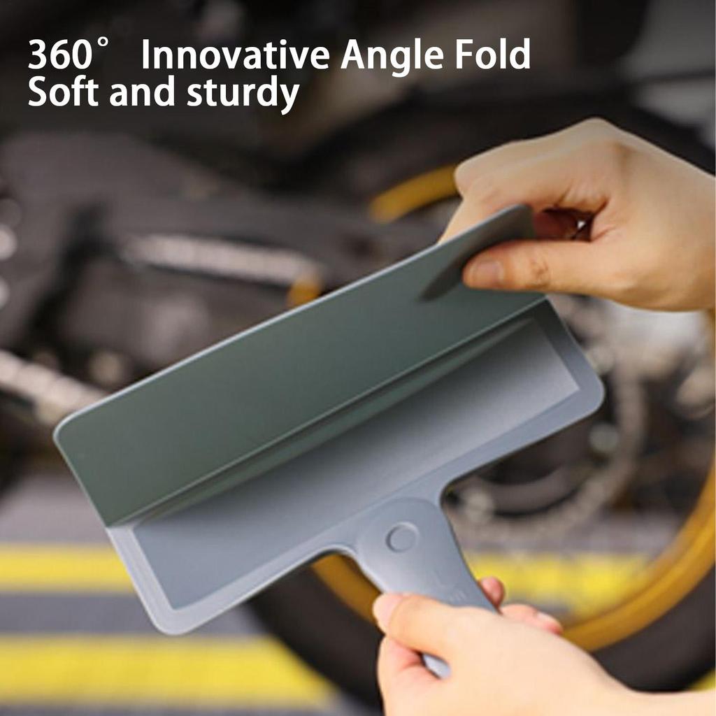 Bike Chain Oiler Motorcycle Chain Baffle Foldable Oil Baffle Long Travel Outdoor Equipment For Men Dad Youth Beginner Cycing