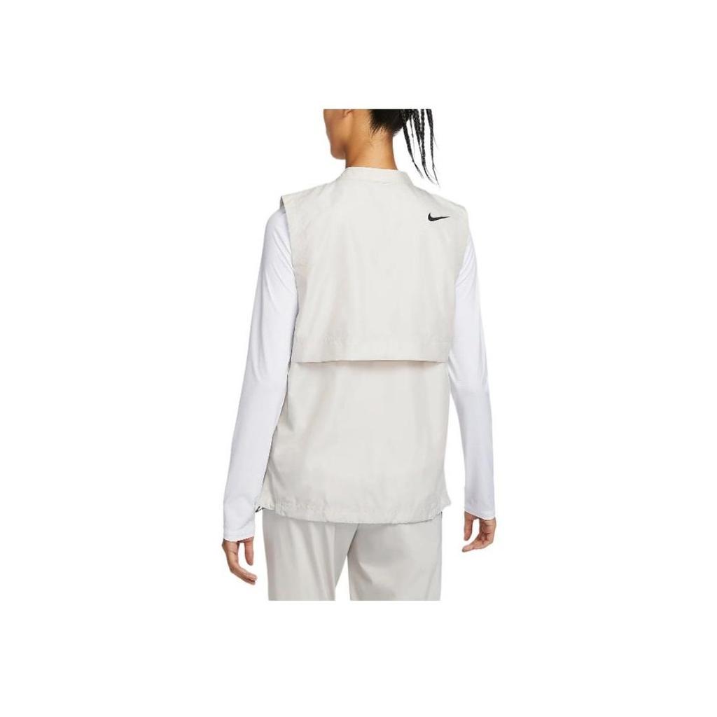 Nike Tour Repel Water-Resistant Solid Color Versatile Golf Vest Women Vest Light-Bone DZ6021-072