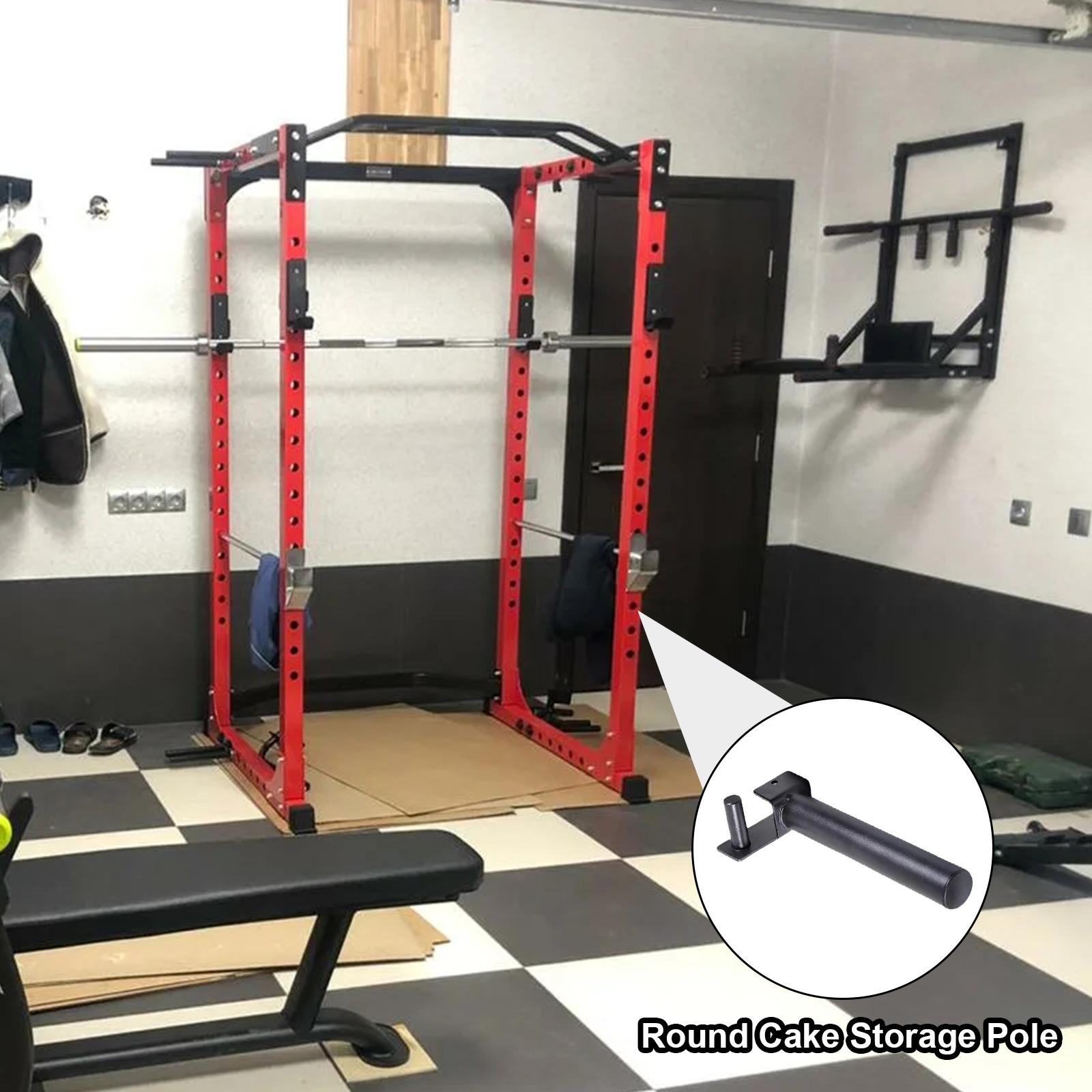 Weight Plate Holder Stand Organizer Squat Rack Attachments Weights Storage Rack for Power & Squat Racks Enduring
