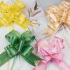30 Pieces, 1 Set (random Color), Multi-color Bow, Hand Pulled Flower, Mixed Color Wedding Party Decoration