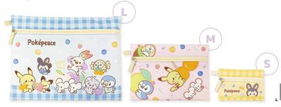 PokePeace Triple Pouch Colorful Fruit Series