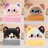 Cartoon Cat Plush Pillow Blanket With Soft Pp Cotton For Home Comfort And Giftgiving