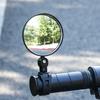Motorcycle Rearview Mirror, Bicycle Scooter Rearview Mirror, Universal Bicycle Mountain Bike Ultra-Wide-Angle Reflector