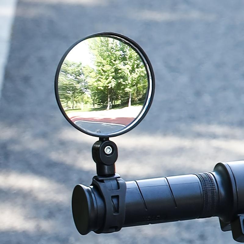 Motorcycle Rearview Mirror, Bicycle Scooter Rearview Mirror, Universal Bicycle Mountain Bike Ultra-Wide-Angle Reflector