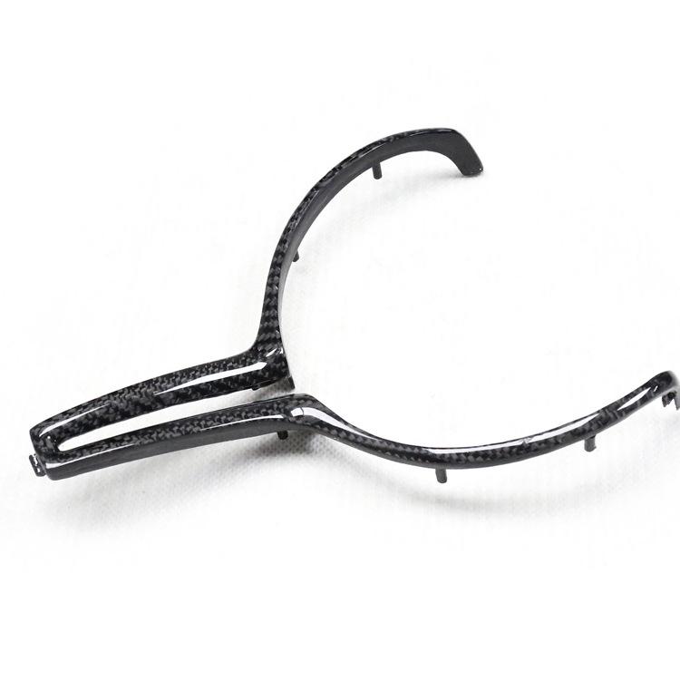 Carbon Fiber Electroplated T-Shaped Steering Wheel Decor for BM M-SPORT