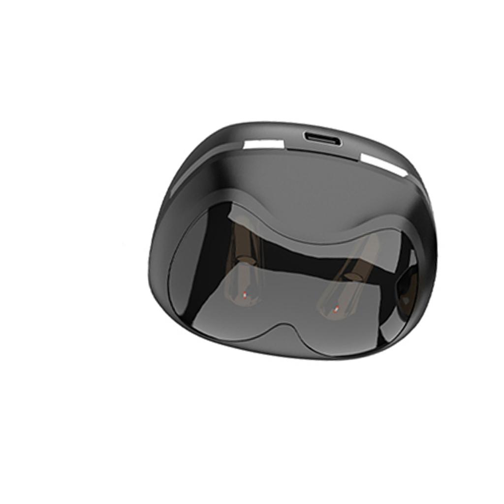 True Wireless 5.4 Earbuds, Half In-Ear Music Headphones, IPX4 Sweatproof Earphone, 150mAh Charging Case, Magnetic Charging, Dual Ear Call, To