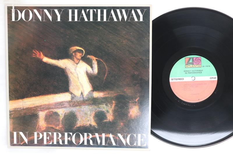 

LP Record DONNY HATHAWAY In Performance SD19278 ATLANTIC 1980 US SoulFunk Used