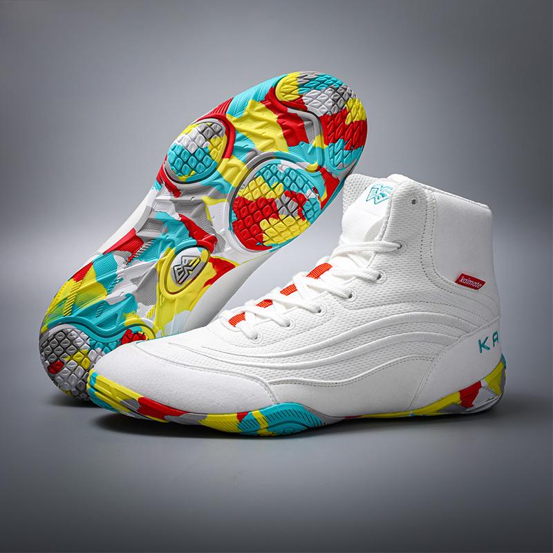 Professional Gym Wear Resistant Non-slip Leisure Sports Shoes Multi-functional Training Shoes Boxing Wrestling Fighting Shoes