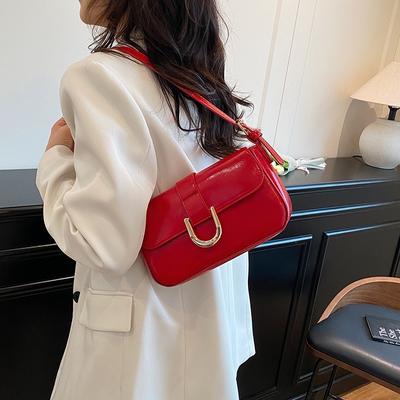 Simple Niche Single Shoulder Armpit Bag Women's Summer New Personalized Casual Fashion Messenger Small Square Bag