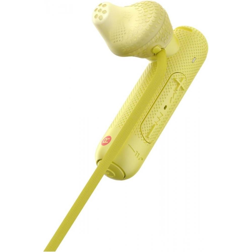 Sony Wireless Stereo Headset Wi Sp500 Yq Wi Sp500 Yq  With Mic  Single Item Yellow