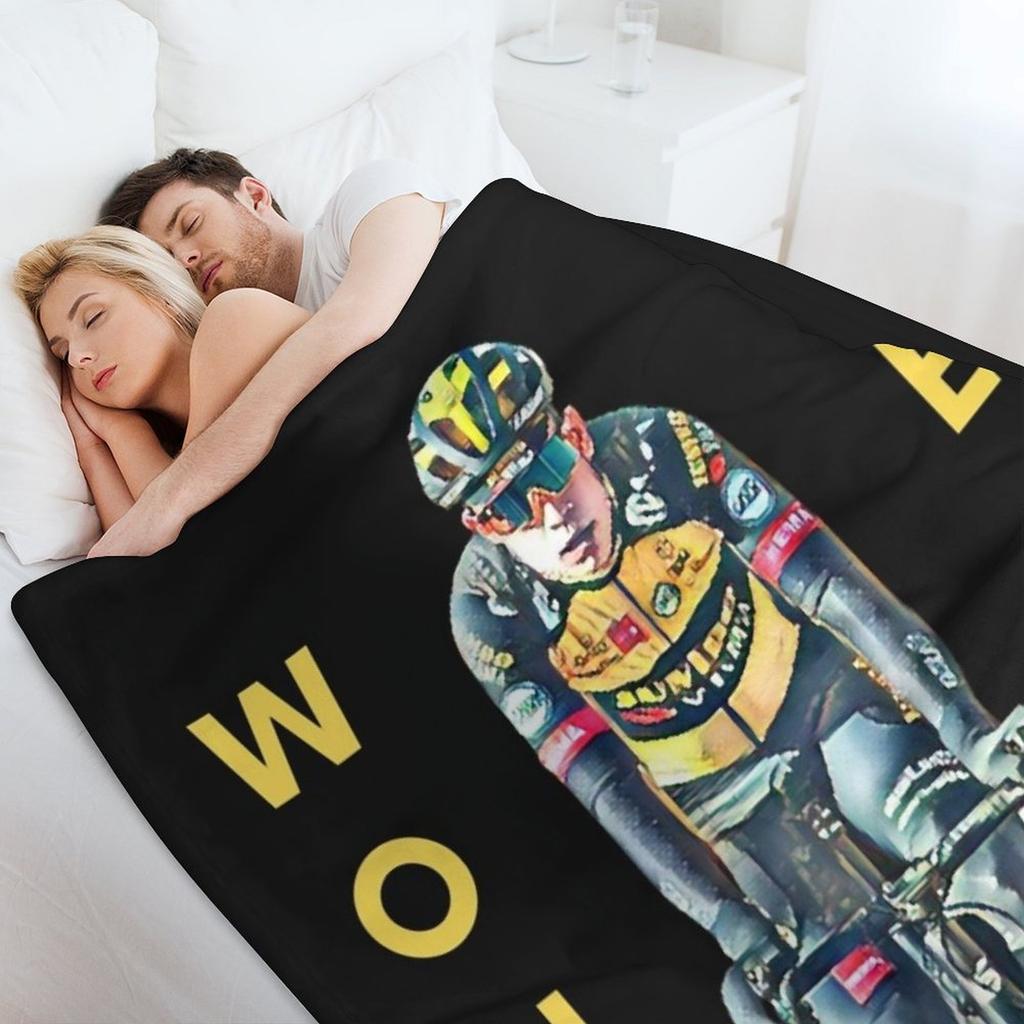 Wout Van Aert Essenziale Wout Van Aert Coperta Morbida Calda Regalo per Nonni
