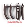 Suitable for  LHD or RHD Cars Interior Plastic Door Pull Handle with Leather Handle Cover 7pcs Full Set for BMW X5 X6 E70 E71 E72