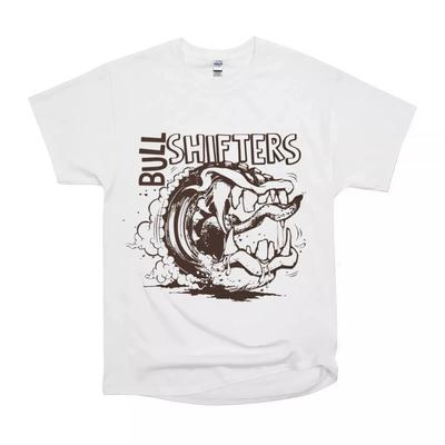 100% Cotton TOPS UNISEX TEES MENS WOMENS Bull Shifters Monster Tooth Cool Art Tee Classic NWT Gildan