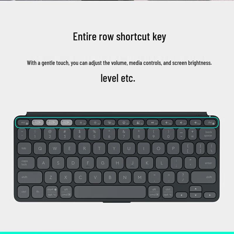 Logitech G Keys-To-Go 2 Wireless Bluetooth Portable Keyboard