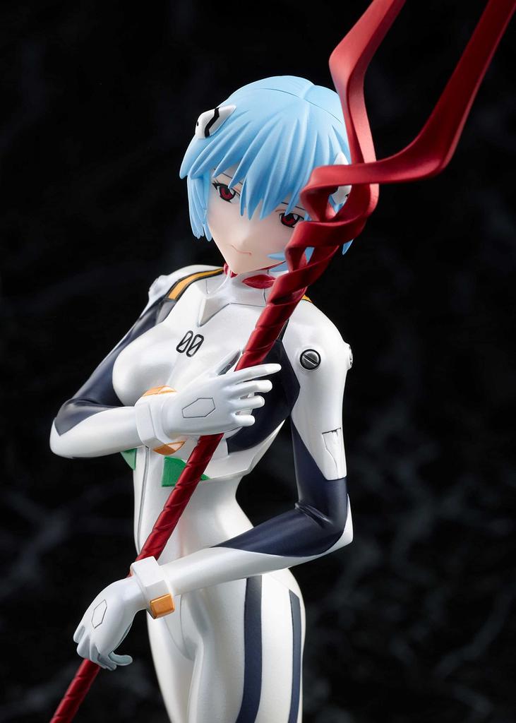 Wave Evangelion Ayanami Rei Plugsuit Style Scale PVC Figure (Pearl Version) 17