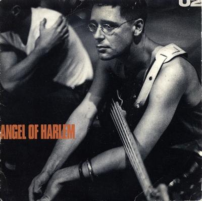 7inch Record U2  Angel Of Harlem IS402 Island Records 1988 UK Rock Used