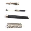 Pristine Dupont fountain pen Wild West 198/1500 Black Silver K14 mens Used