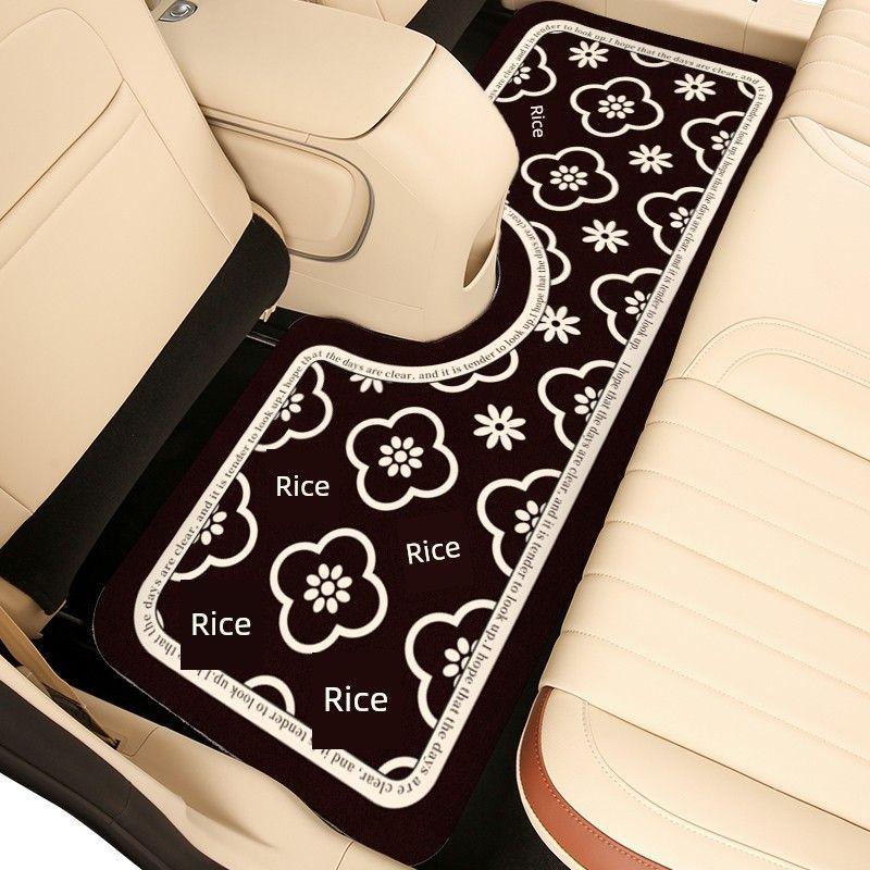 Tapetes de Chão para Carro com Fragrância Tingida a Tinta, Antiderrapantes e Absorventes de Água, Peça Única, Personalizáveis, Tapetes de Interior de Carro Semi-Fechados