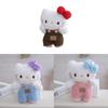 Portachiavi di Peluche con Bambola Gatto Carina per Decorazione Borsa e Regali