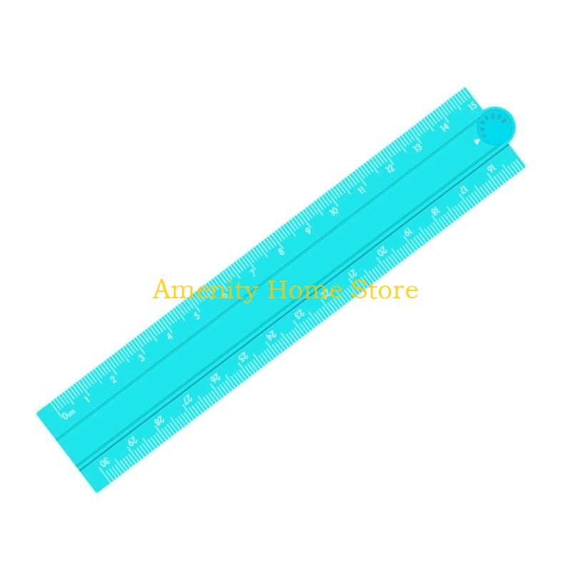 F26C Efficient Aluminum Foldable Ruler Suitable for Precise Measurement Needs in Workshops and Homes, Home & Professional Use
