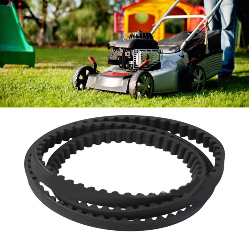Heavy Duty Cogged Drive Belt Strong Rubber Timing Belt High Performances Lawn Mower Drive Belt fit for 30In Mower Decks