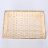 Woven Serving Tray Basket Fruit Vegetable Storage Food Snacks Container for Kitchen Counter
