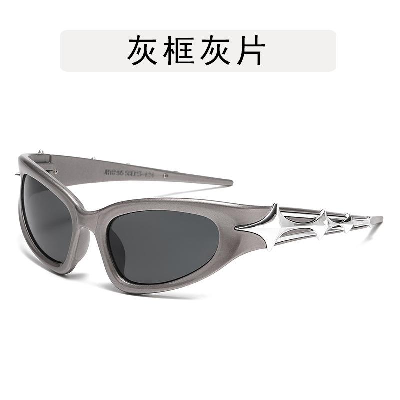Punk Y2K Men's Sunglasses Korean Stylish Hip Hop UV Protection Glasses for Women Bicycling Cool Man Sun Glass