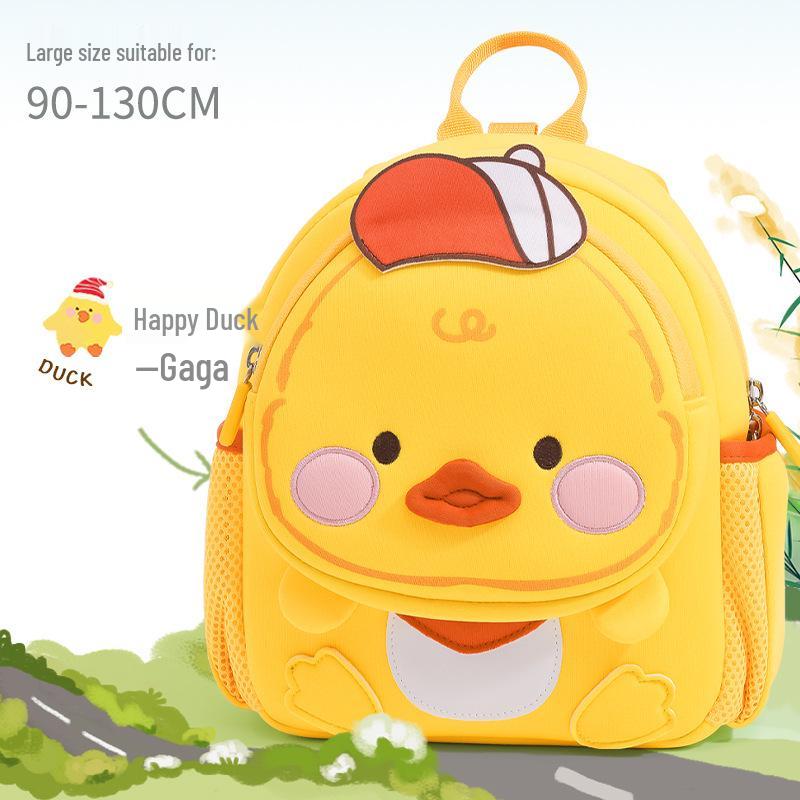 2025 Cartoon Cute Kids Backpack for Ages 1-6: Double Shoulder Kindergarten Backpack