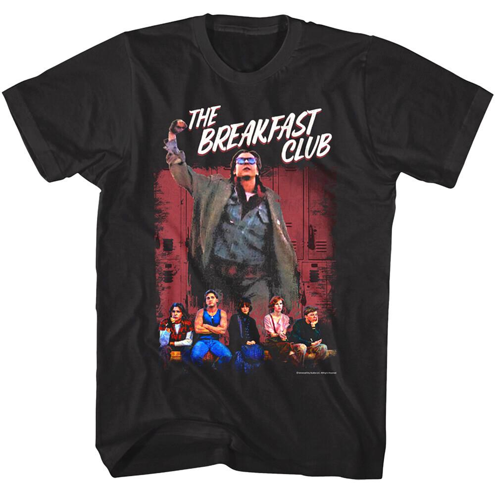 Breakfast Club Bender at Lockers Men T Shirt Johnny Fist Raised XXXXL